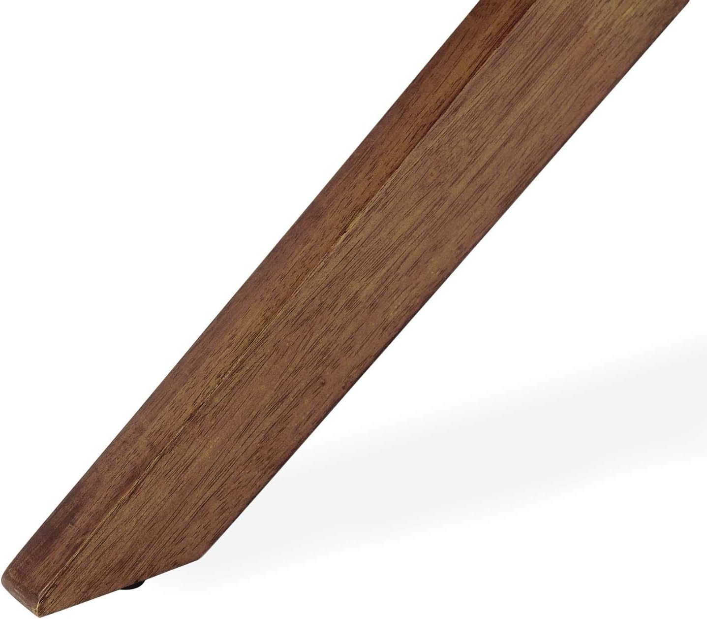 Modway Crossroads 71" Oval Wood Dining Table, Walnut - Image 5