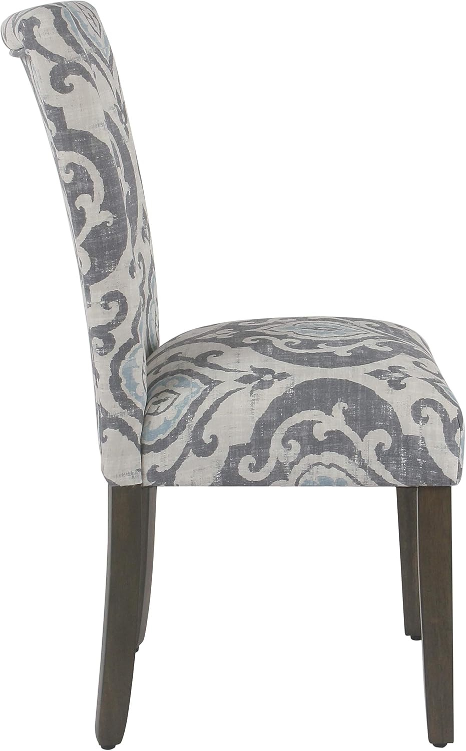 HomePop Parsons Classic Upholstered Accent Dining Chair, Set of 2, Suri Blue - Image 5