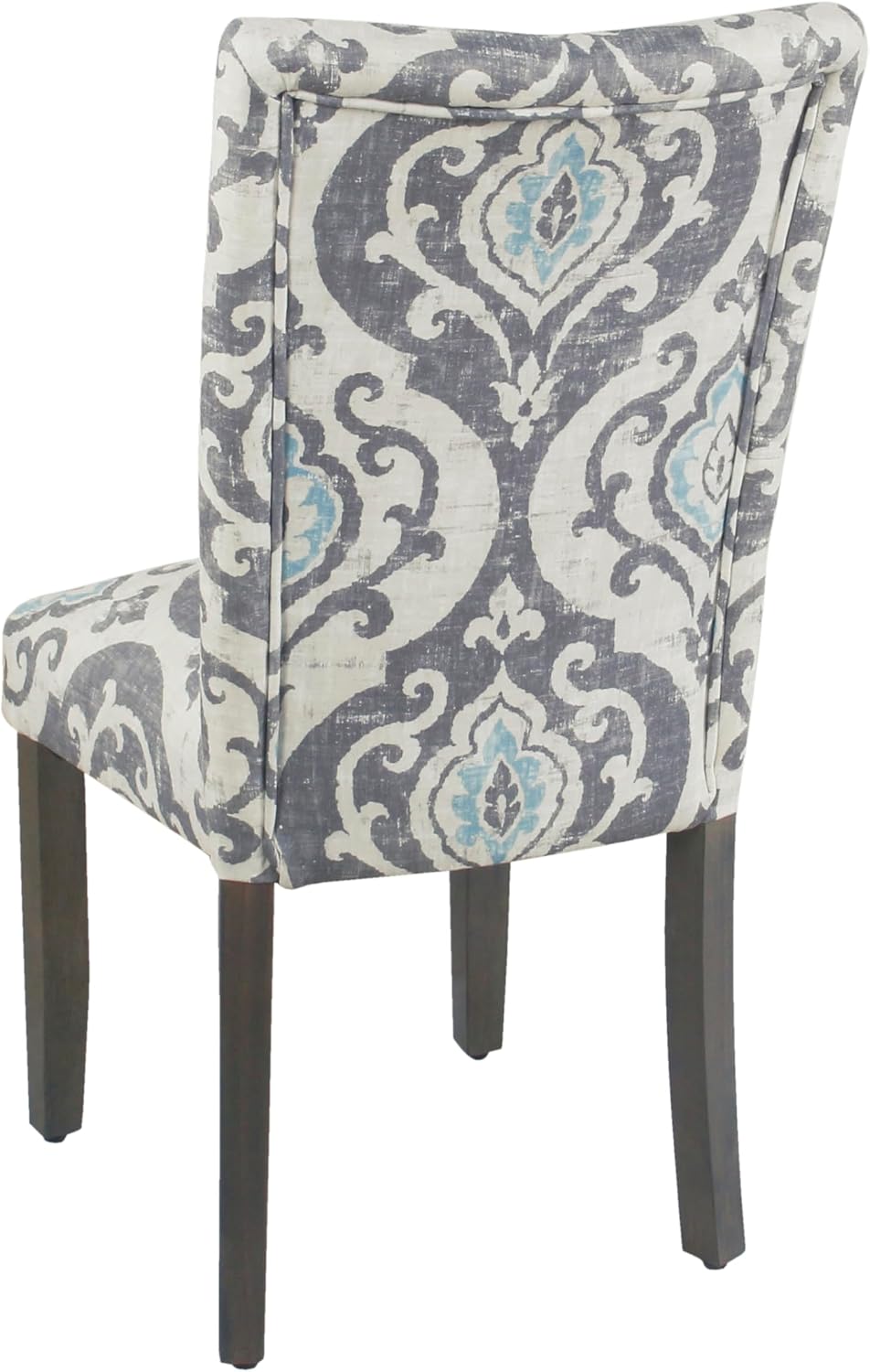 HomePop Parsons Classic Upholstered Accent Dining Chair, Set of 2, Suri Blue - Image 6