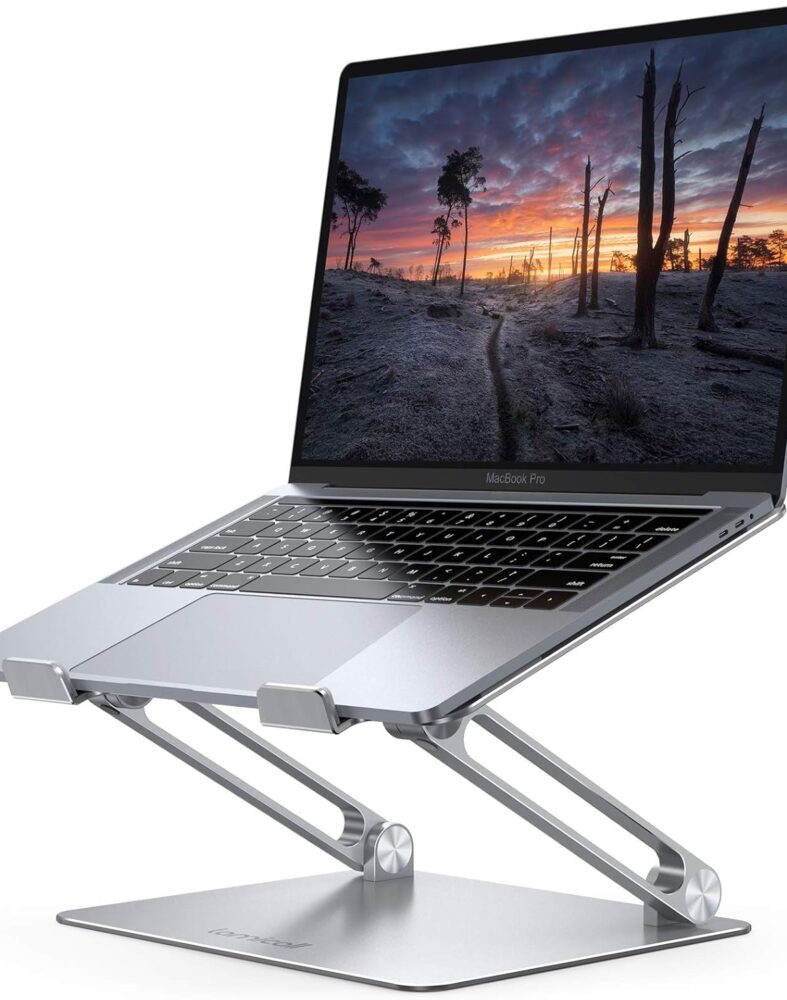 Lamicall Aluminum Laptop Stand for Desk for MacBook Air Pro Neo 10-17.3''